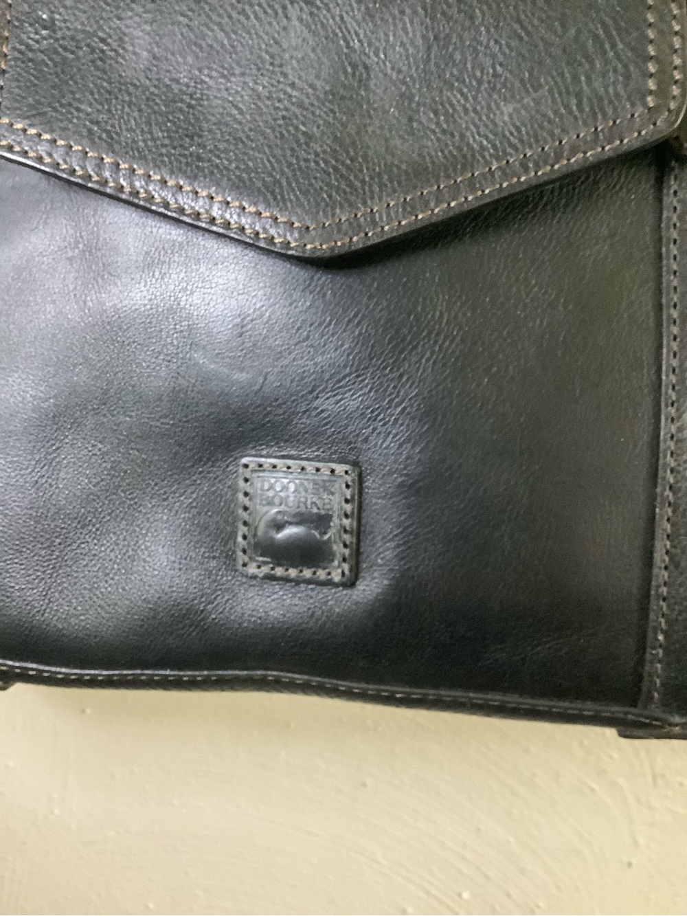 NWT Dooney & Bourke The Smith Bag Black Leather Tote - Picture 6 of 12